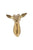 Stag Brooch Gold