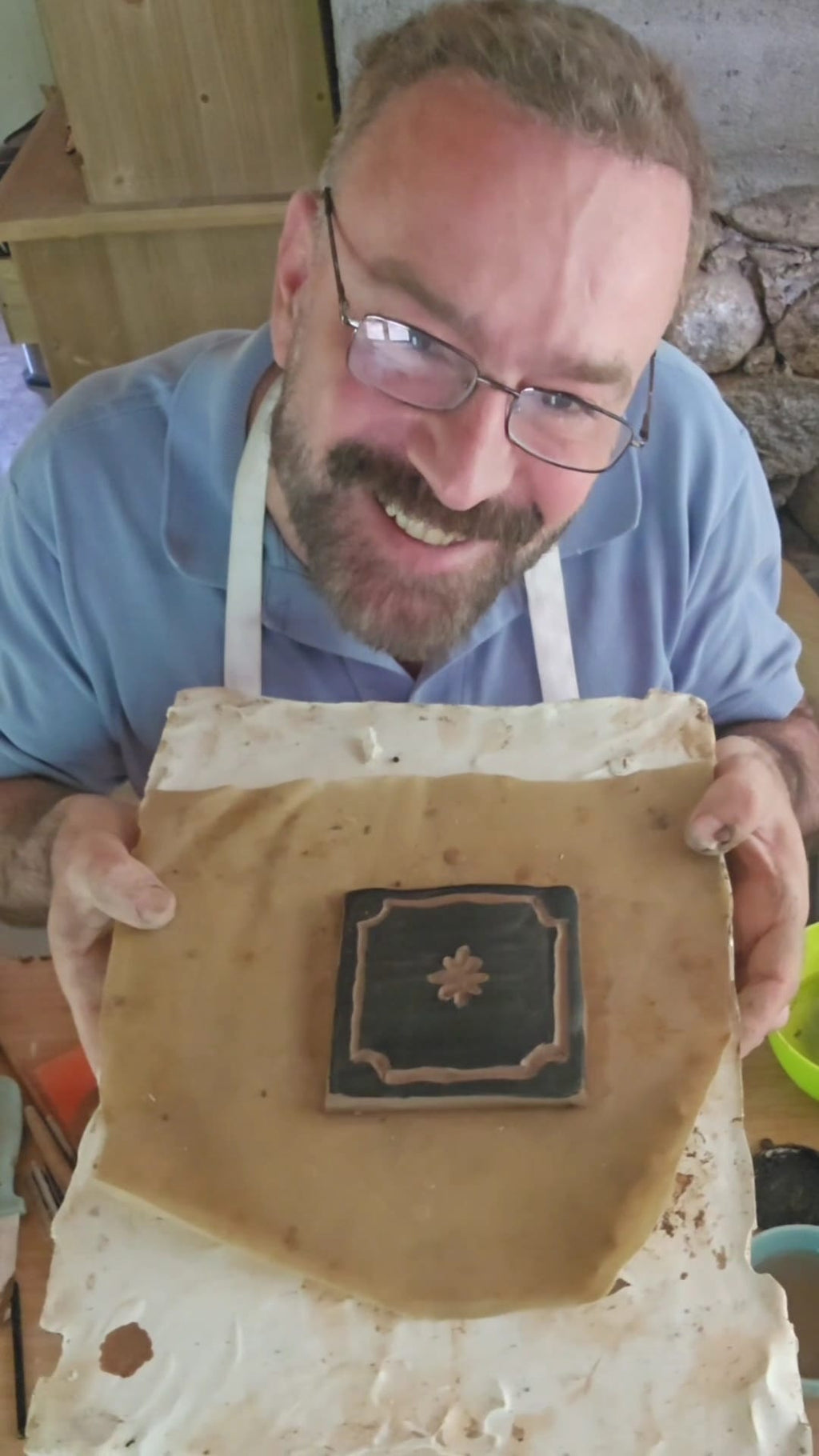 Taller de elaboración y decoración de azulejos Jueves 27 de Junio