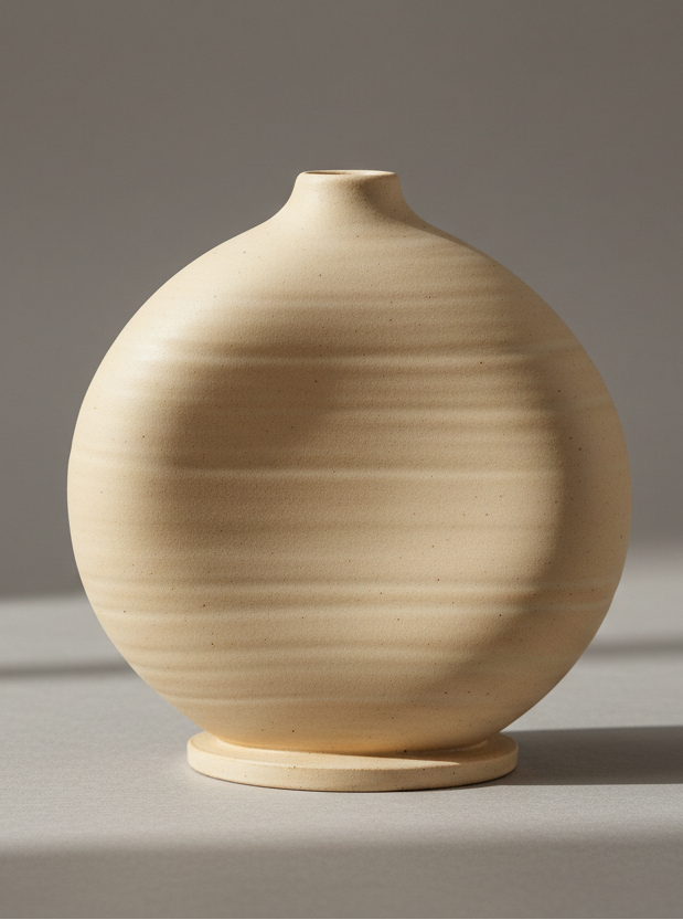 pieza de ceramica sencilla