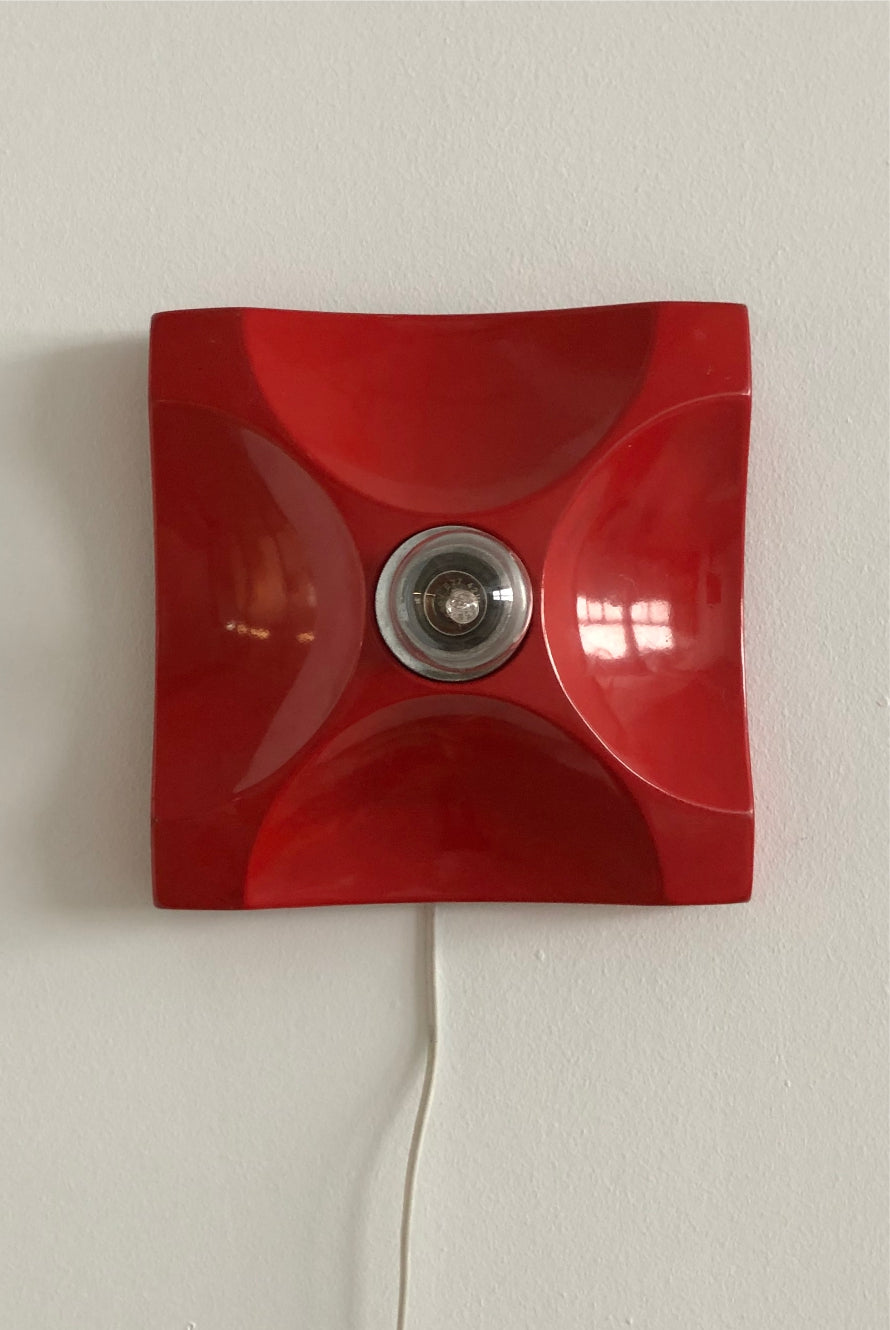 Aplique Cuadrado Años 70