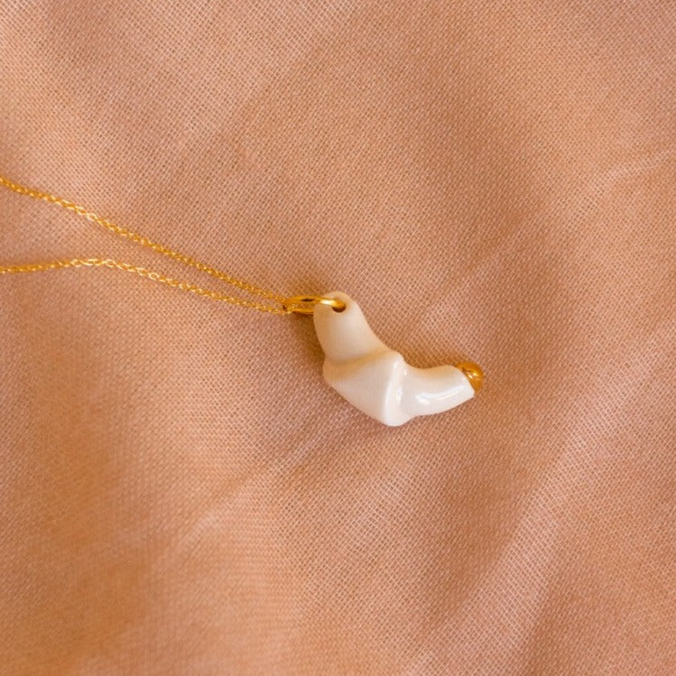 Colgante Teresito Blanco Oro