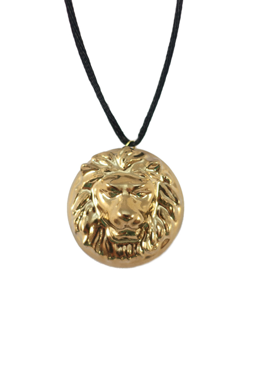 Lion Pendant Gold