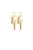 Gold Thunderbolt Earring