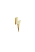 Gold Thunderbolt brooch