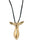 Gold Doe Stag Pendant